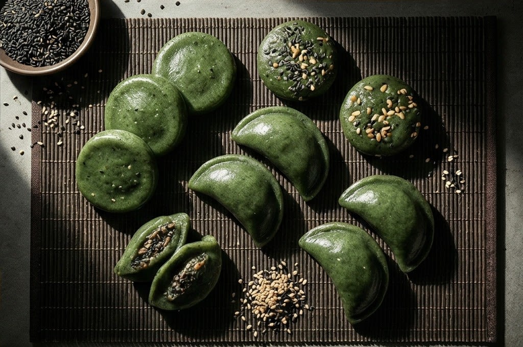 흑임자와 참깨의 조화