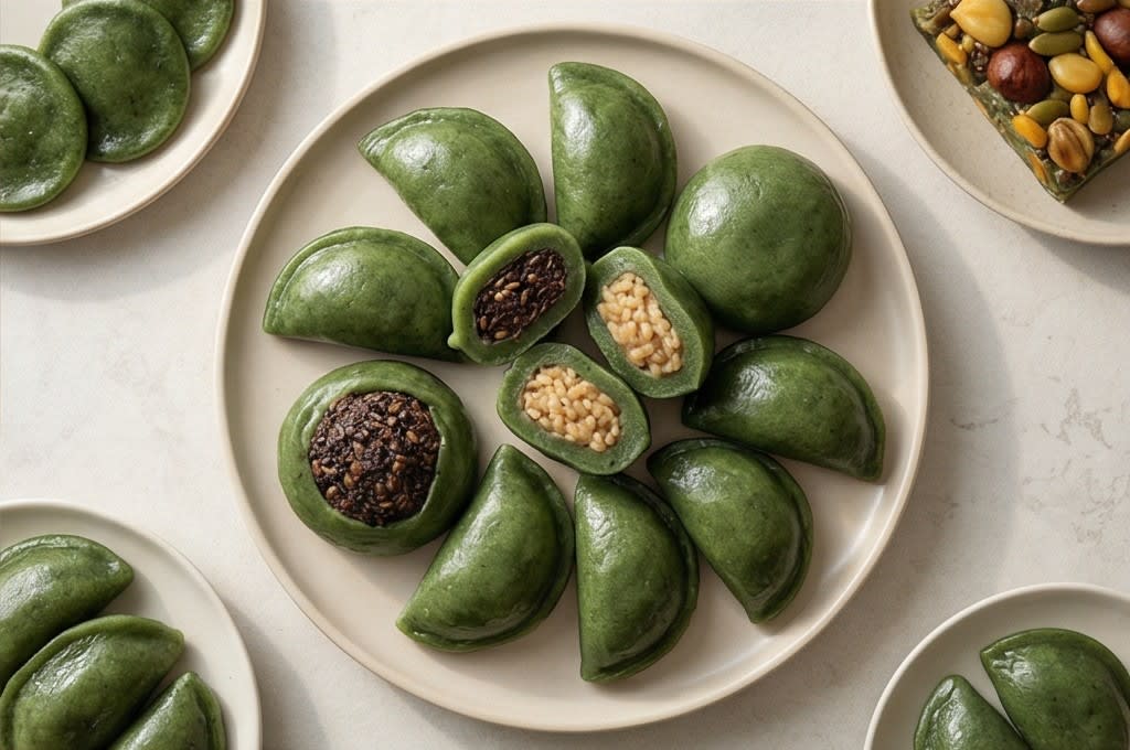 우아하게 담아낸 송편