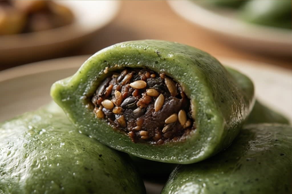 진한 흑임자 소의 풍미