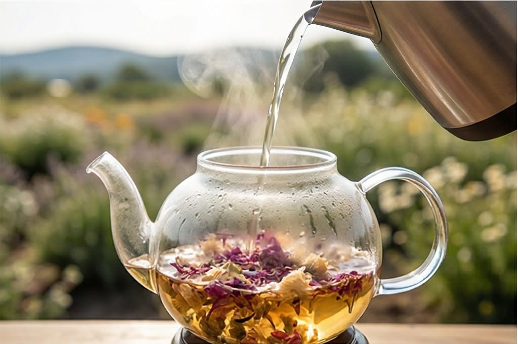 꽃차 우리는 과정