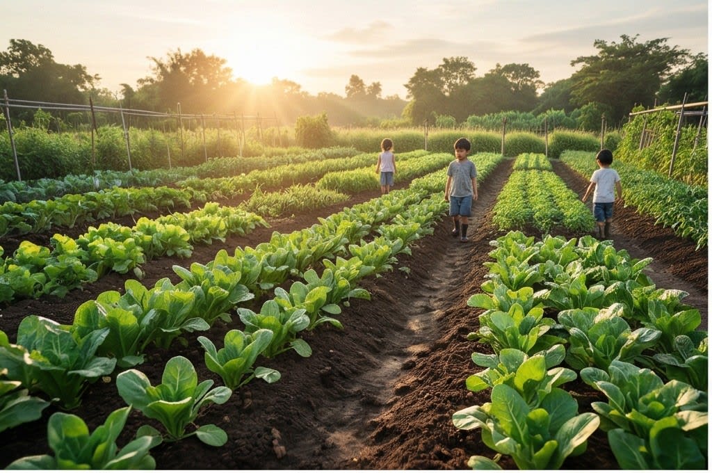 미래를 향한 아이들의 발걸음