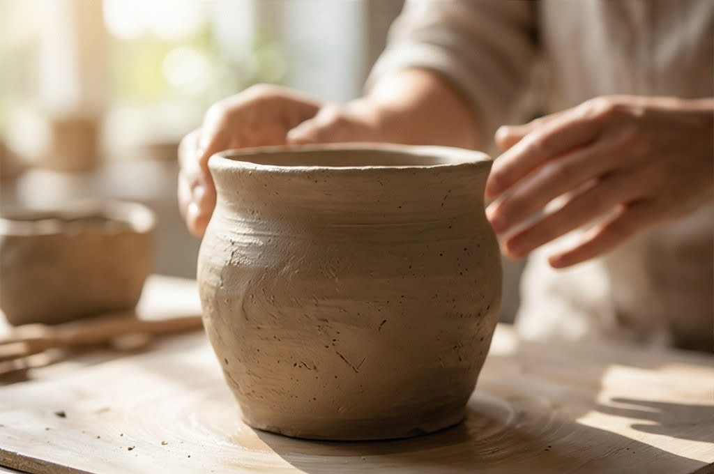 토분을 빚는 몰입의 순간