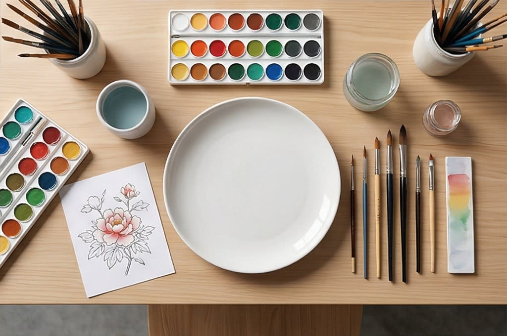 민화 페인팅 준비물