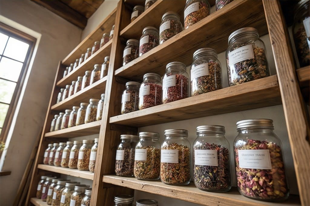 백화초 농원의 전문 원료