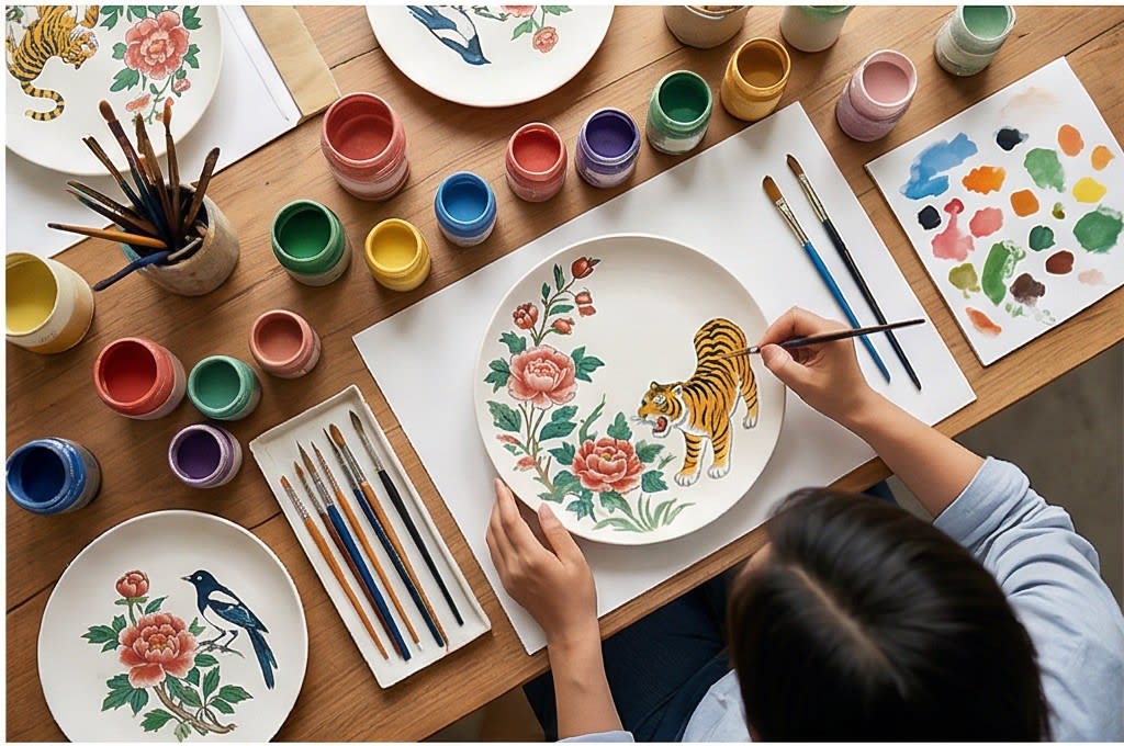 창작의 순간 작업대