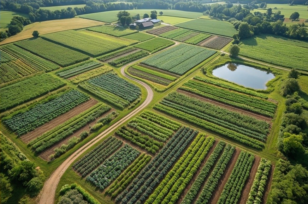 별꽃농장 경작지