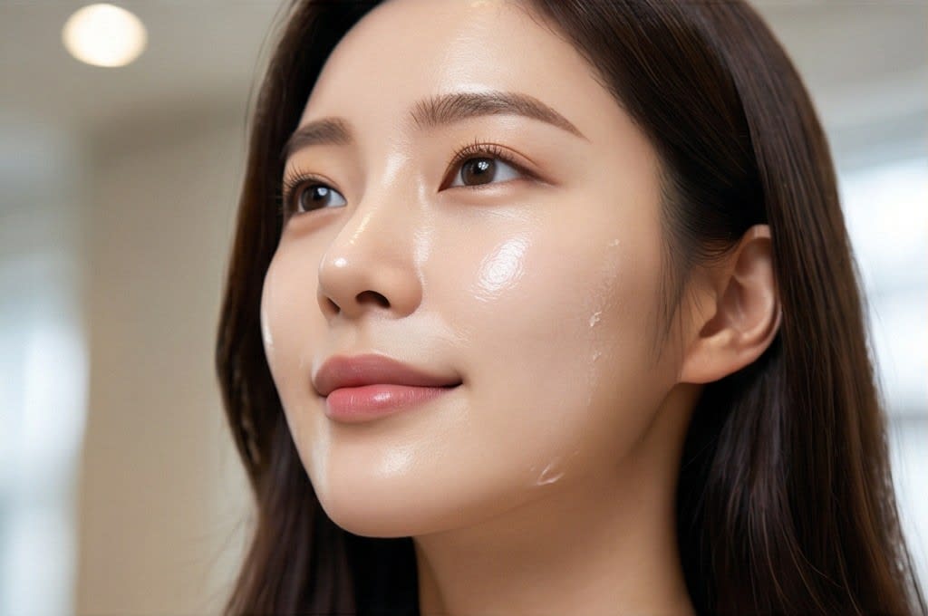 피부에 밀착 흡수되는 크림