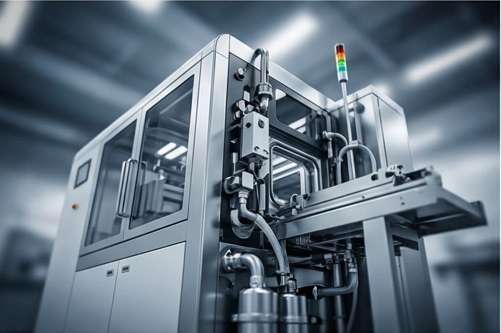 Inside the cleaner system