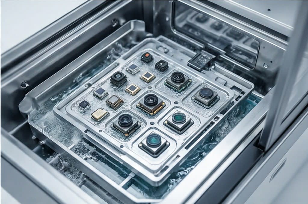 Multistage cleaning process