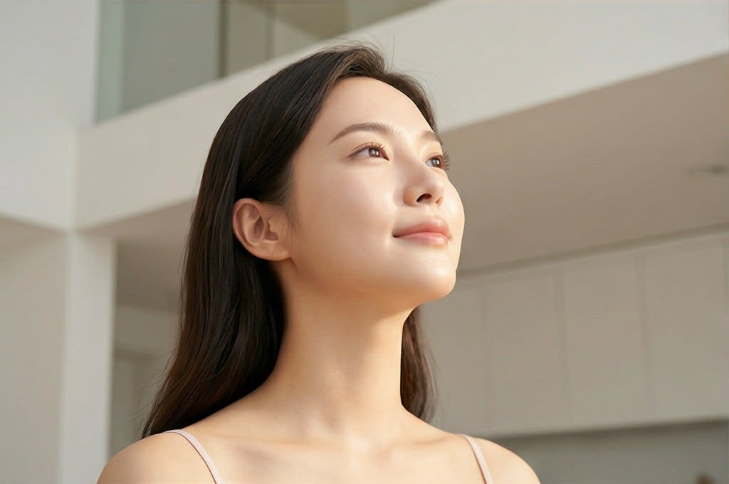 투명하고 맑아진 피부 결