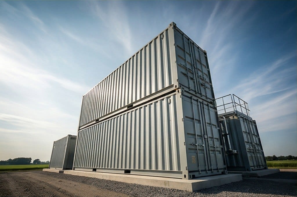 Expandable container facility