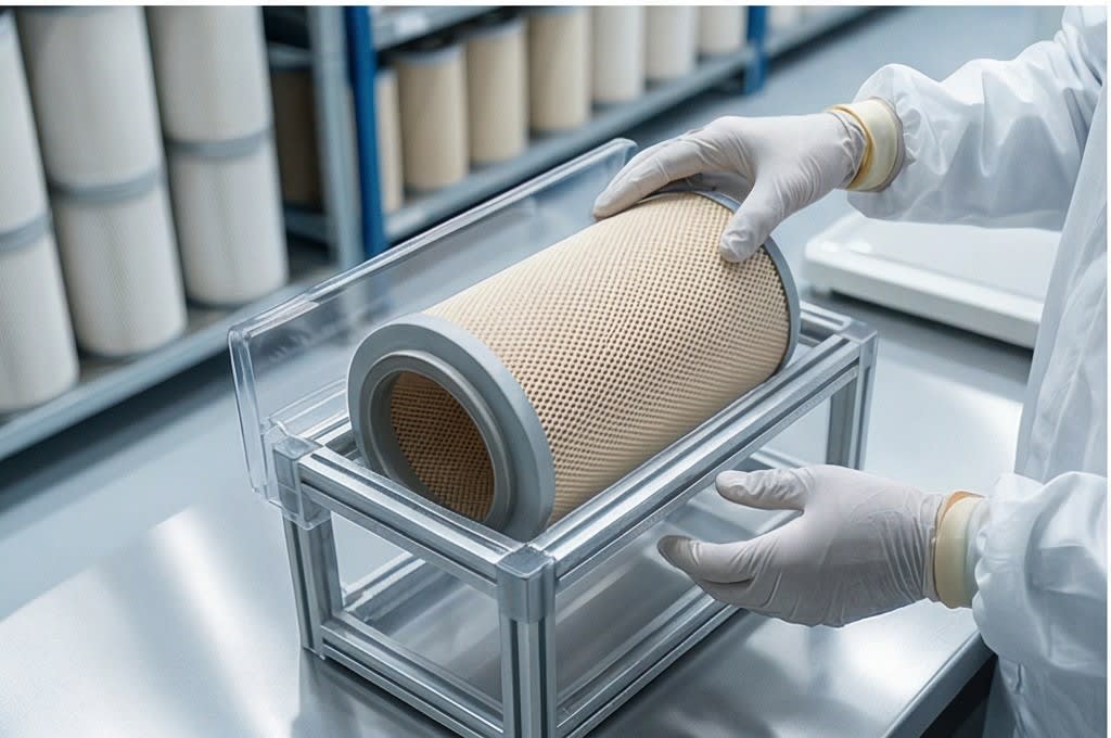 Filter Storage in Dedicated Case