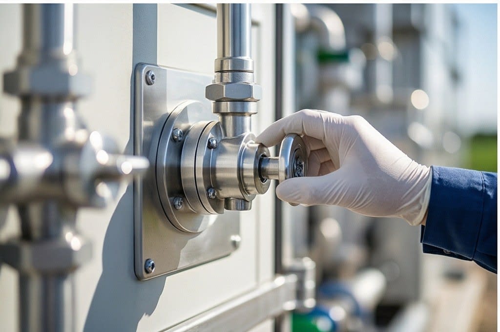 Expert's precise valve operation