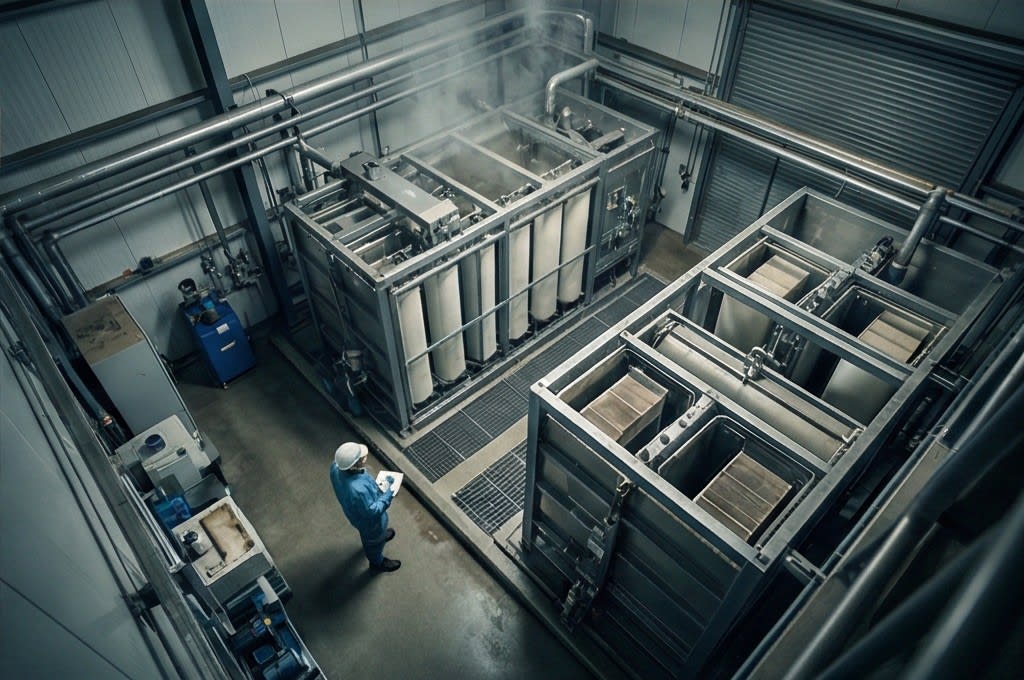 Worker Inspecting Filtration System