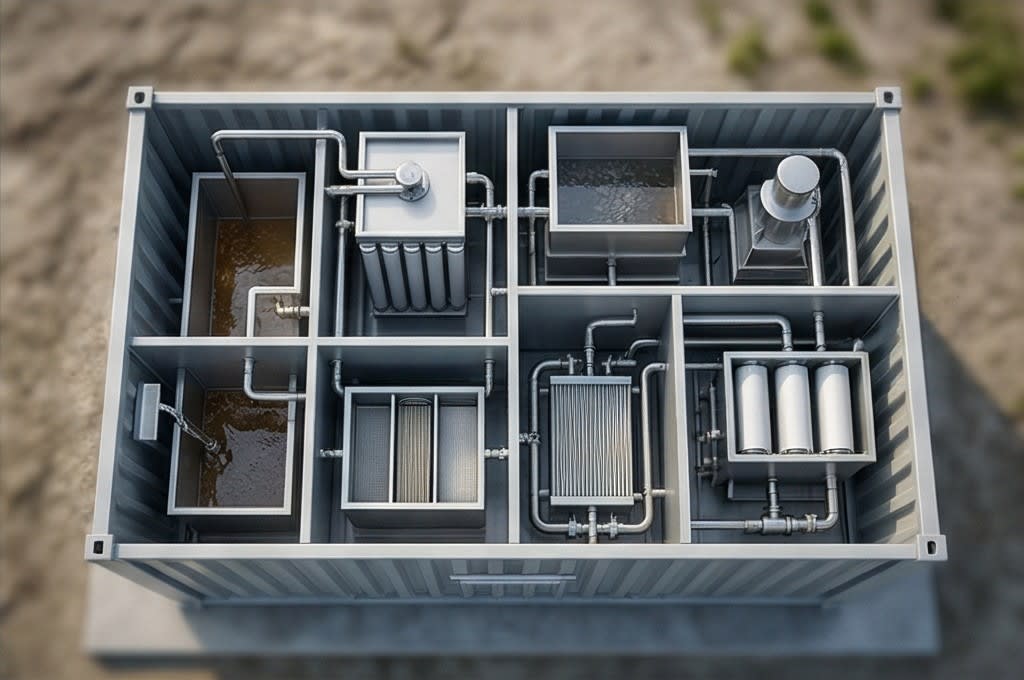 Internal Processing System of the Container