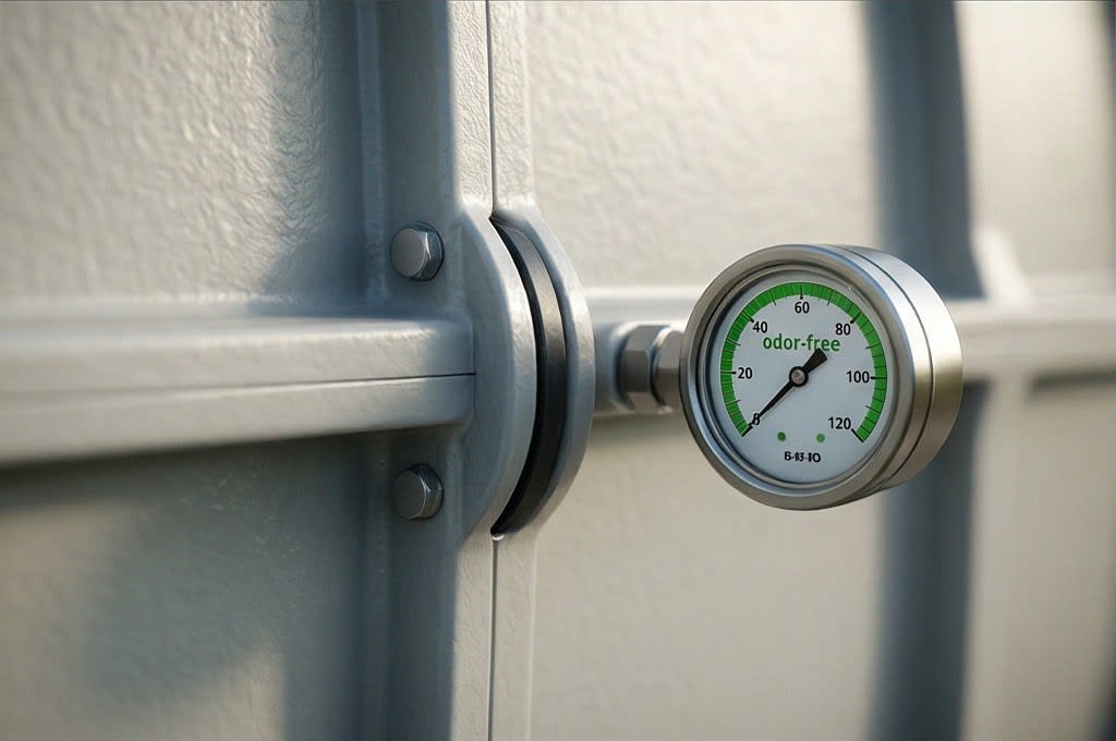 Odor-free proof gauge