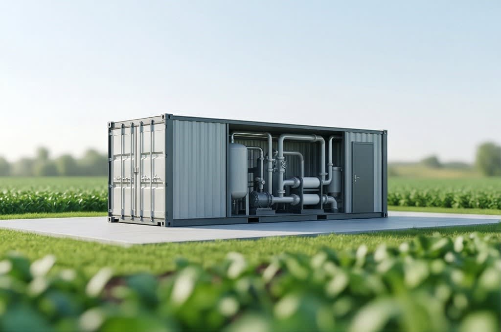 Liquid Fertilization Facility on Farmland
