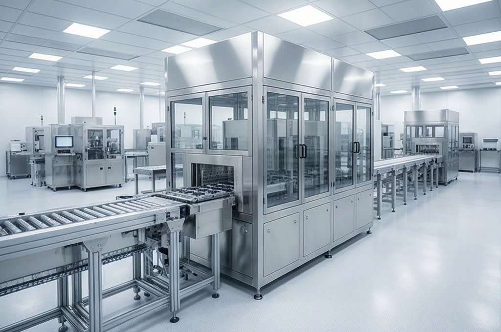 Huvics Equipment in a Semiconductor Plant