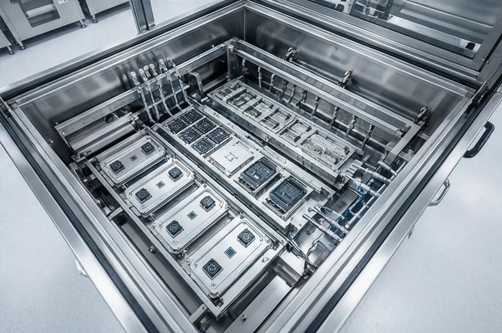 Interior of the Cleaning System Chamber