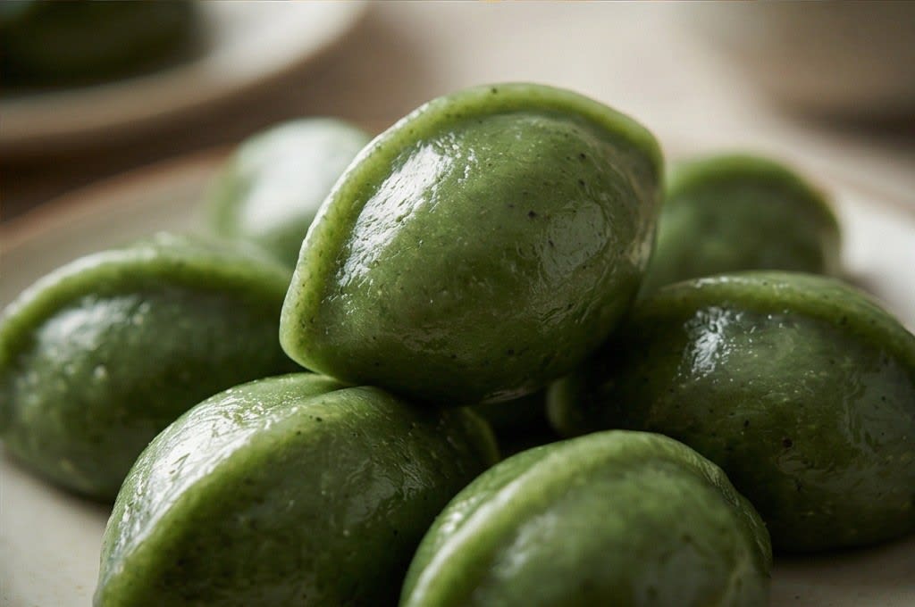 장인의 정성 담긴 모시송편