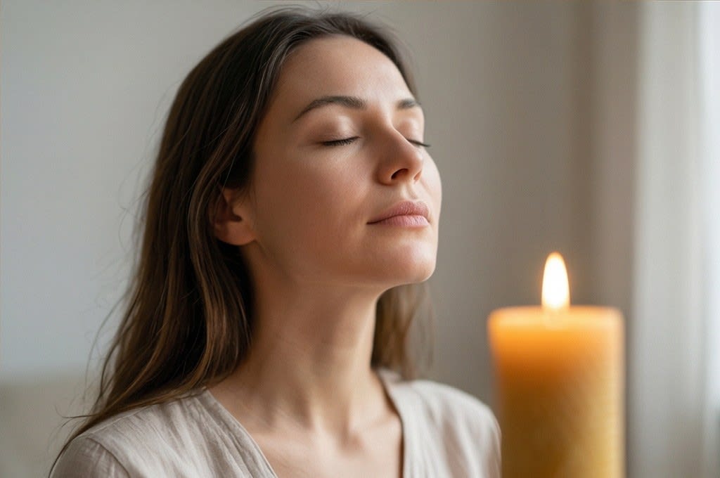 여성 휴식, 아로마테라피