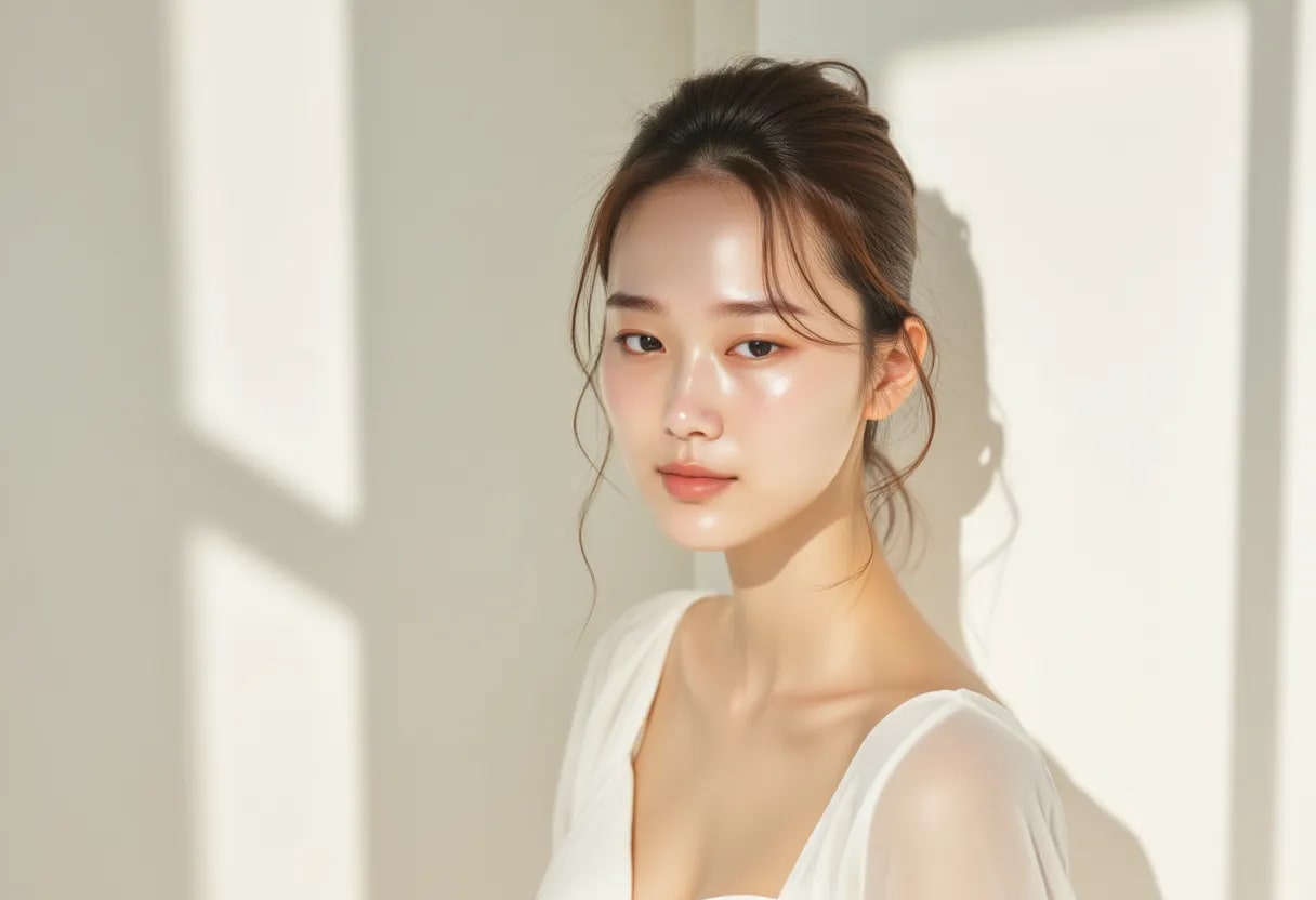 맑고 투명한 피부 본연의 아름다움