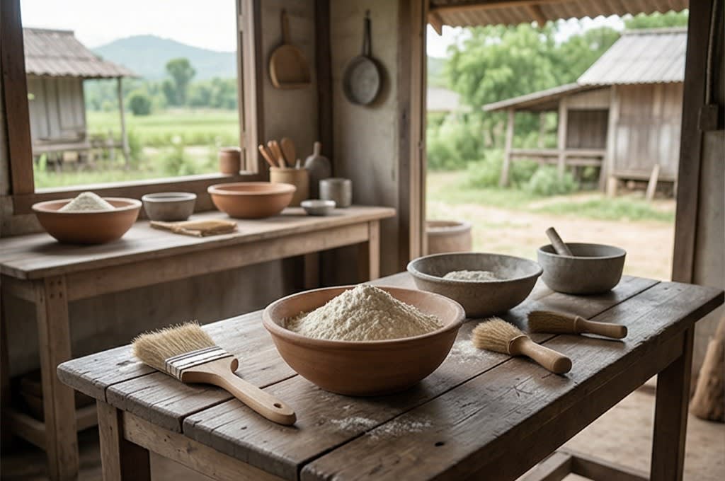 따뜻한 햇살의 체험실 풍경