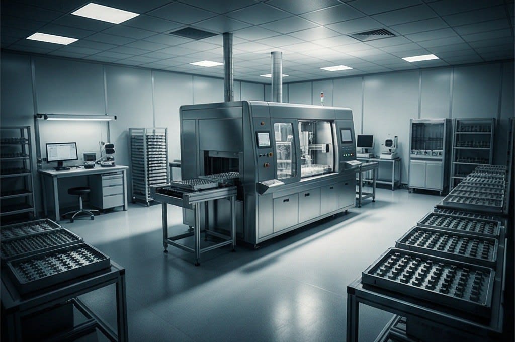 Automated Production Site Overview