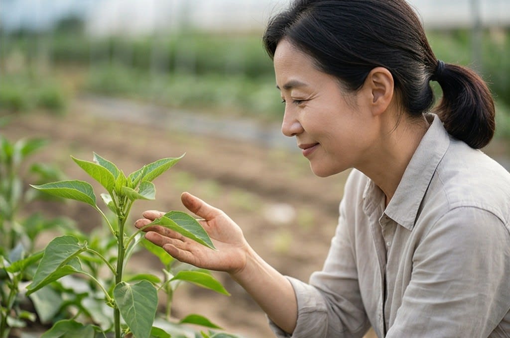 자연과 교감하는 부드러운 손길