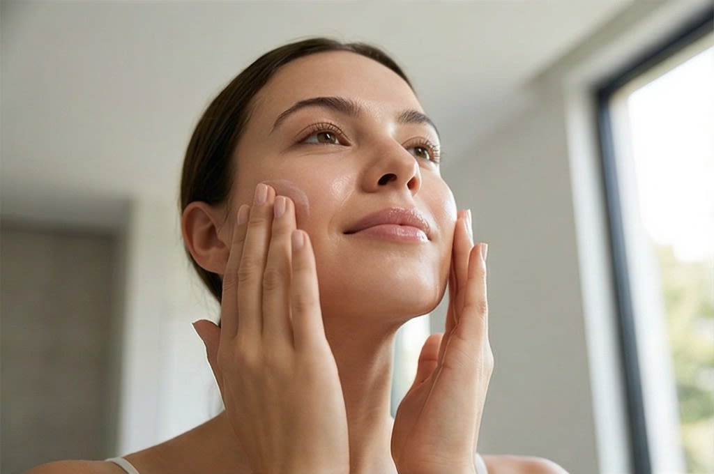 건강한 피부 광채