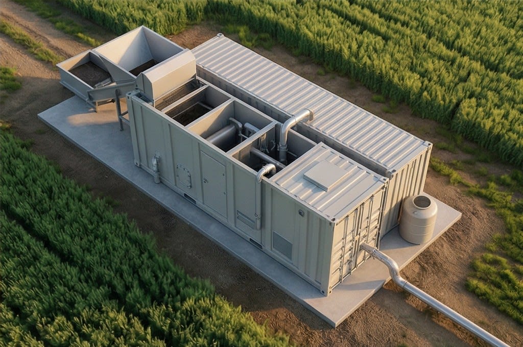 설비 내부의 체계적인 처리 공정