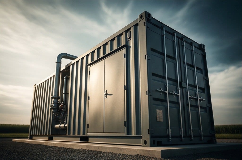 견고한 악취 저감 설비 외관