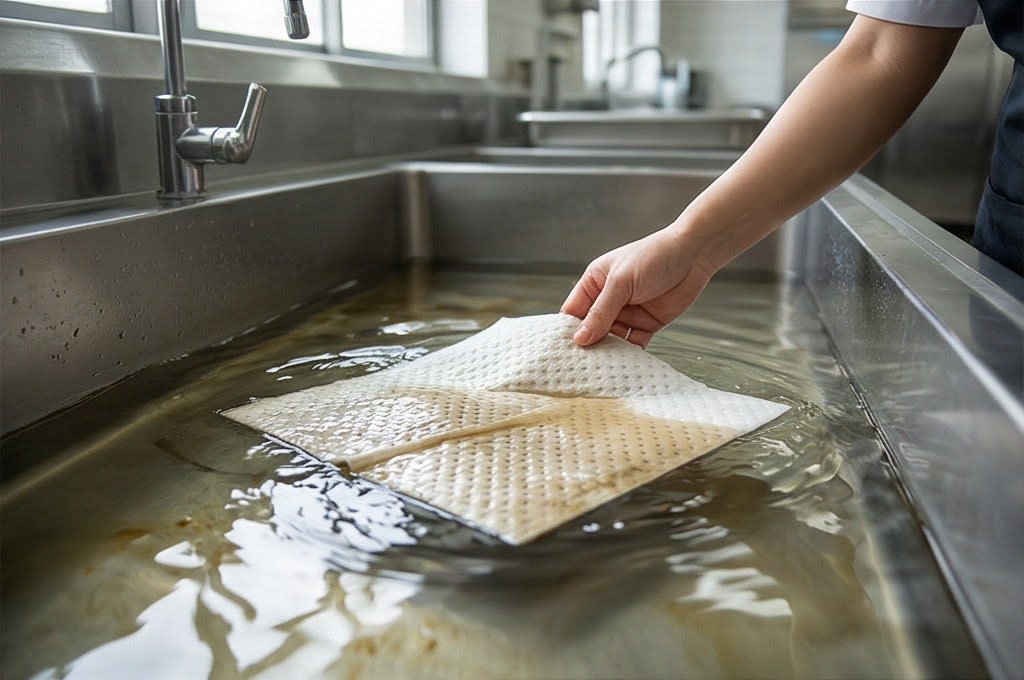 기름만 쏙 흡수하는 패드