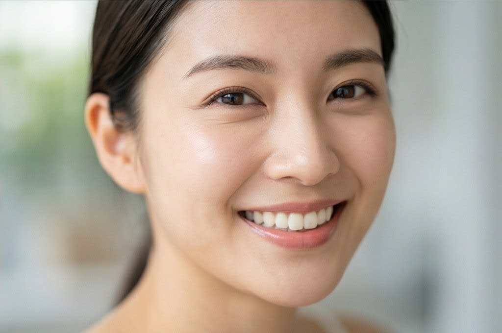 에센스 도포 촉촉한 사용감