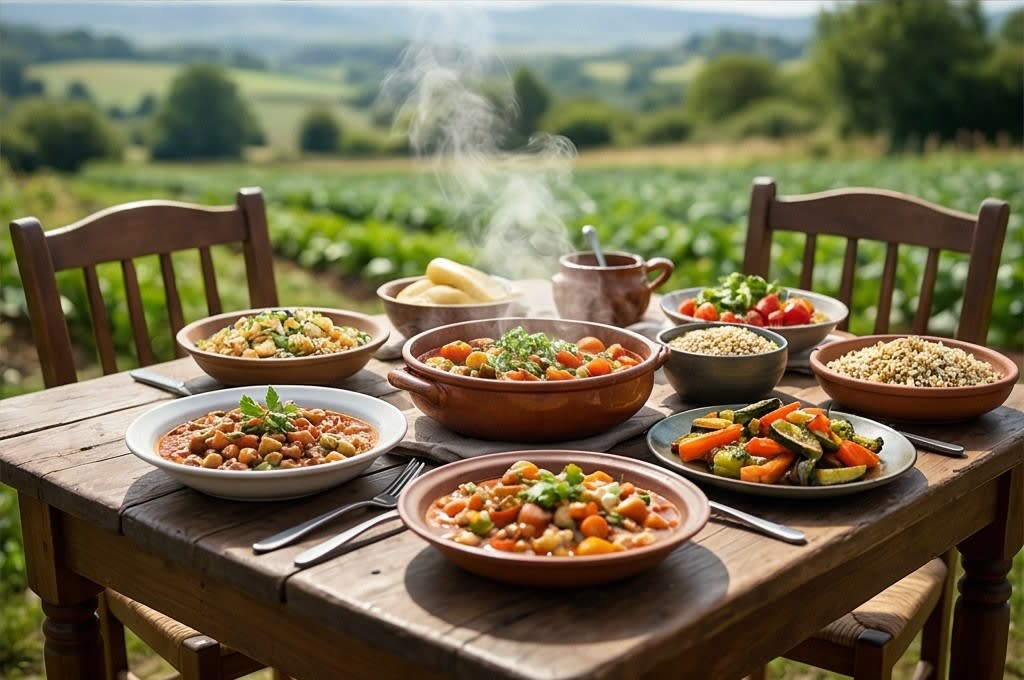 서천 농장 시골 밥상