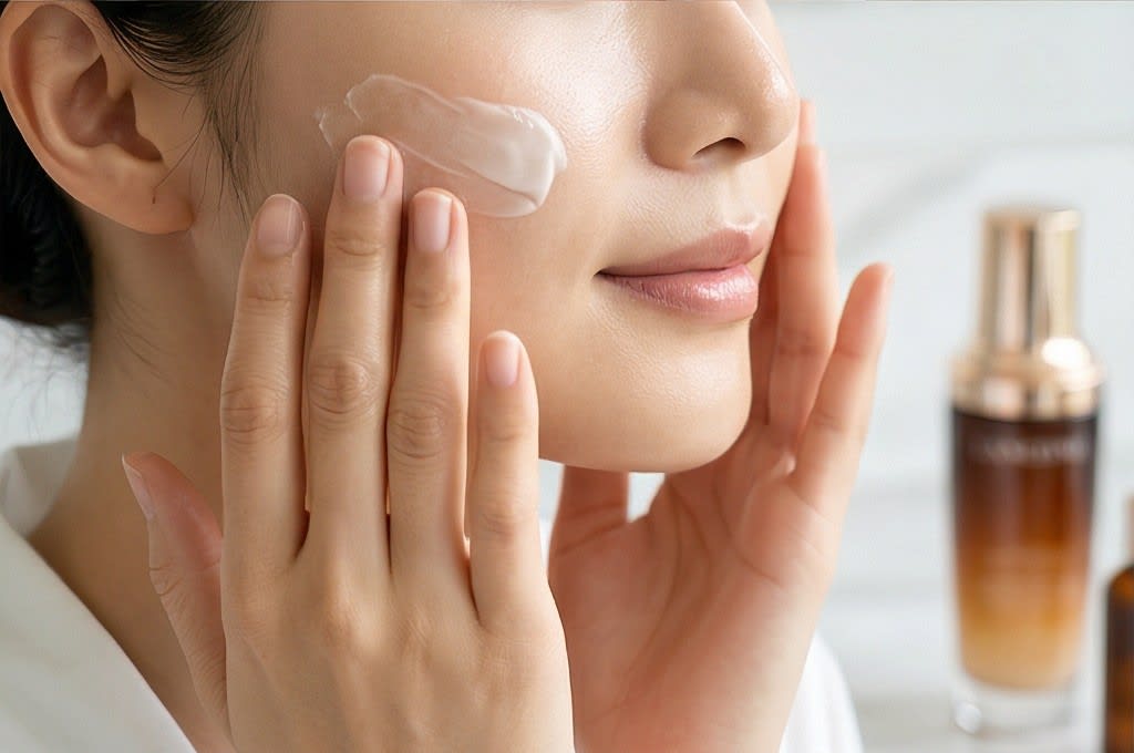 크림 도포 부드러운 발림성