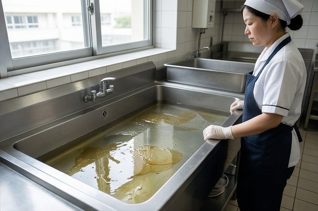 고질적인 싱크대 기름때