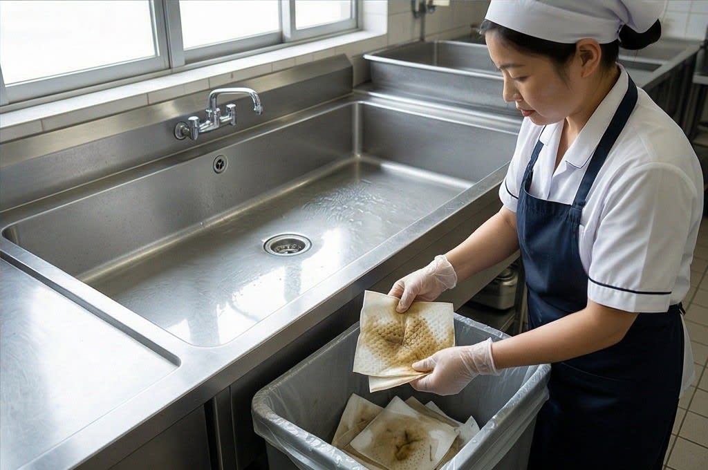 흡착 패드 안전 폐기