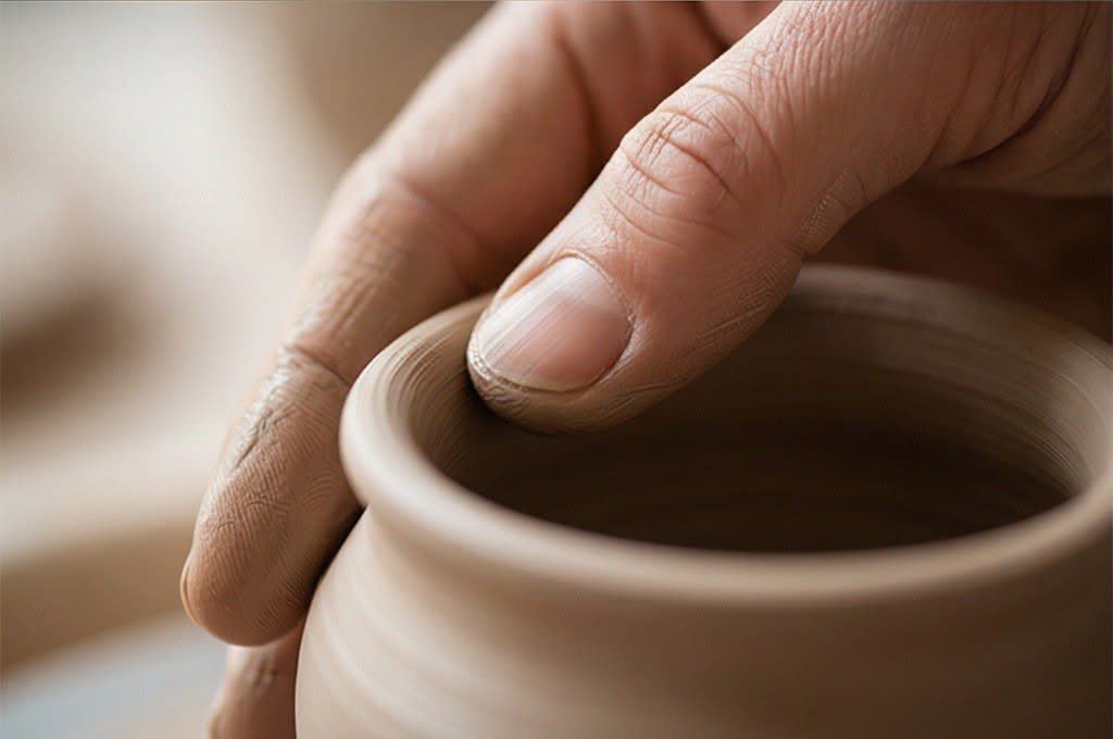 정성스러운 마무리 작업