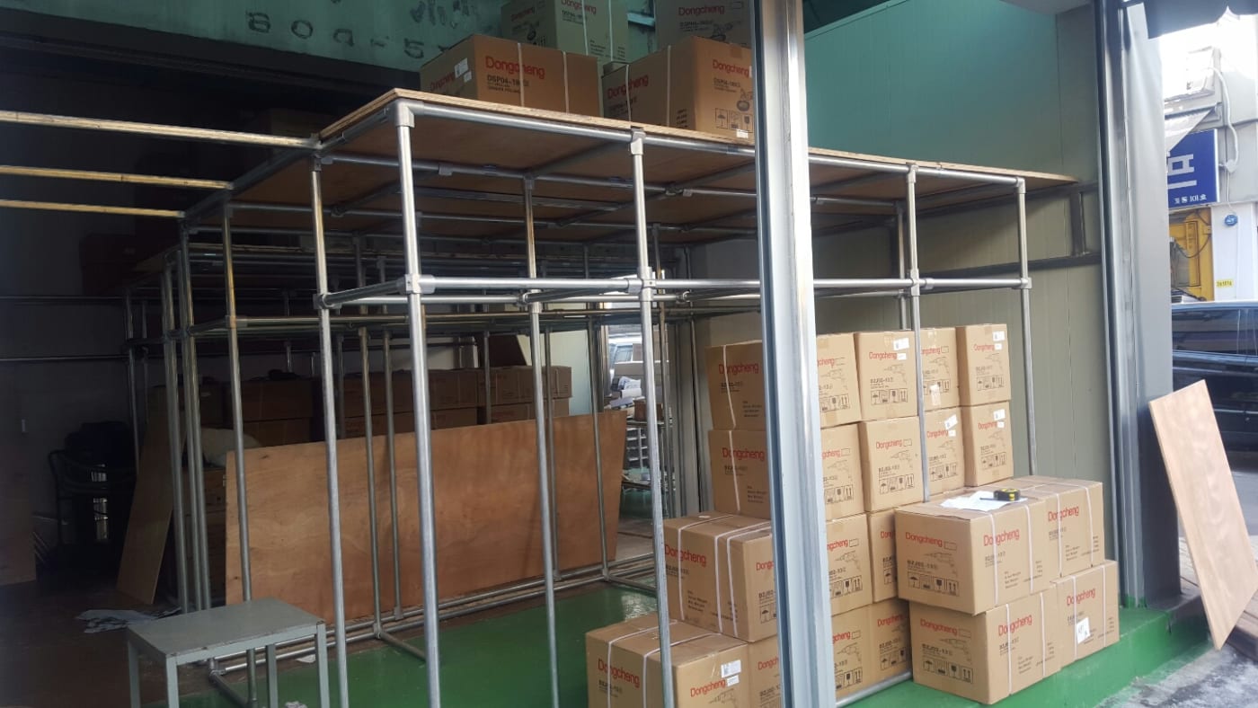 PINNECT 대형 창고 랙 시스템