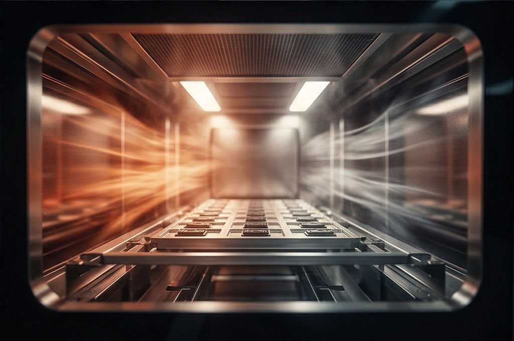Airflow Inside Oven Dry