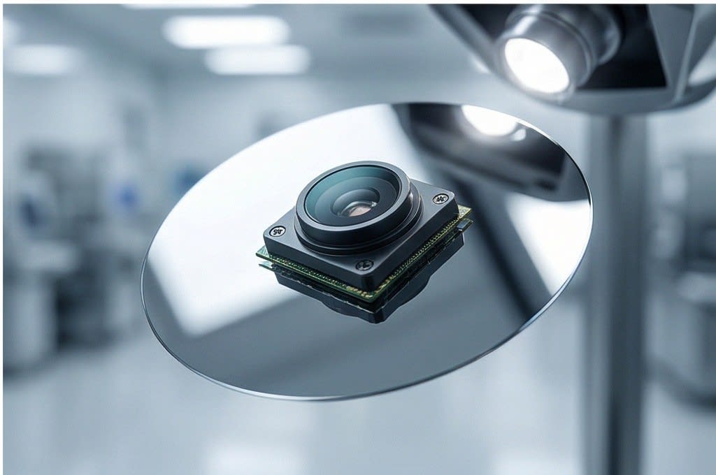 High-resolution camera module components