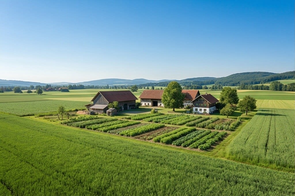 별꽃농장의 광활한 자연