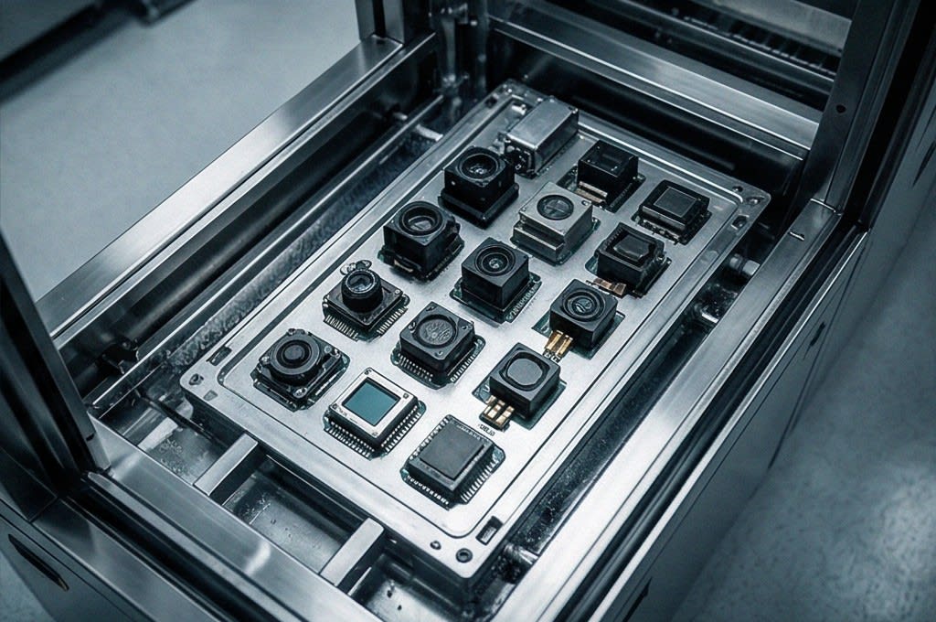 Chamber Entry Component Tray