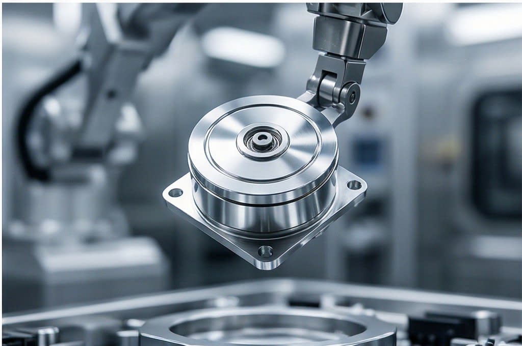 Robotic Arm Precision Control Process