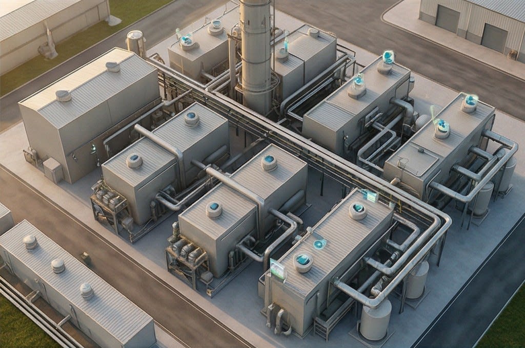 Integrated odor reduction module