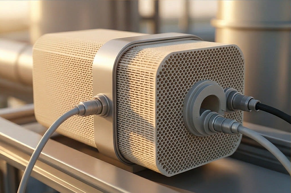 Ceramic filter core element