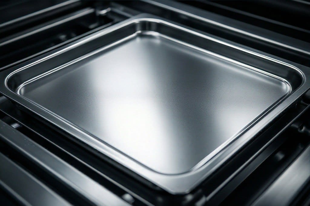 Perfectly Cleaned Metal Trays