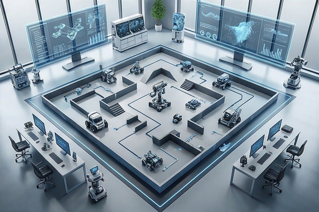 자율주행 로봇 미로 테스트