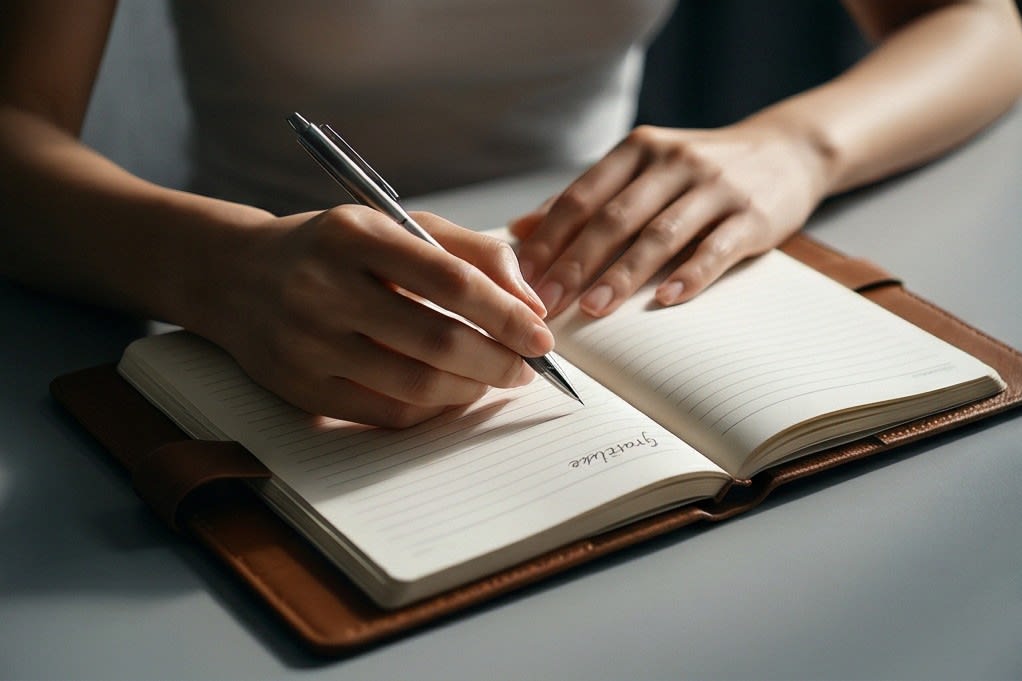 감사 일기, 긍정의 기록